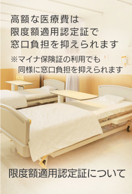 限度額適用認定証について